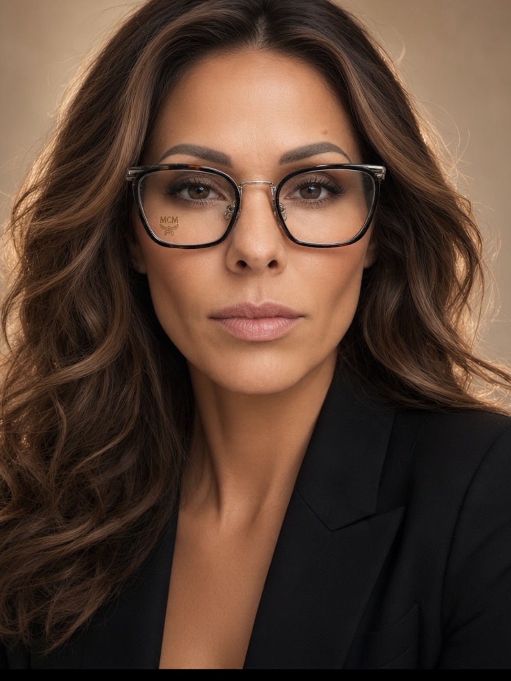 MCM Woman’s Brown Tortoiseshell Optical Glasses Frames NWOT